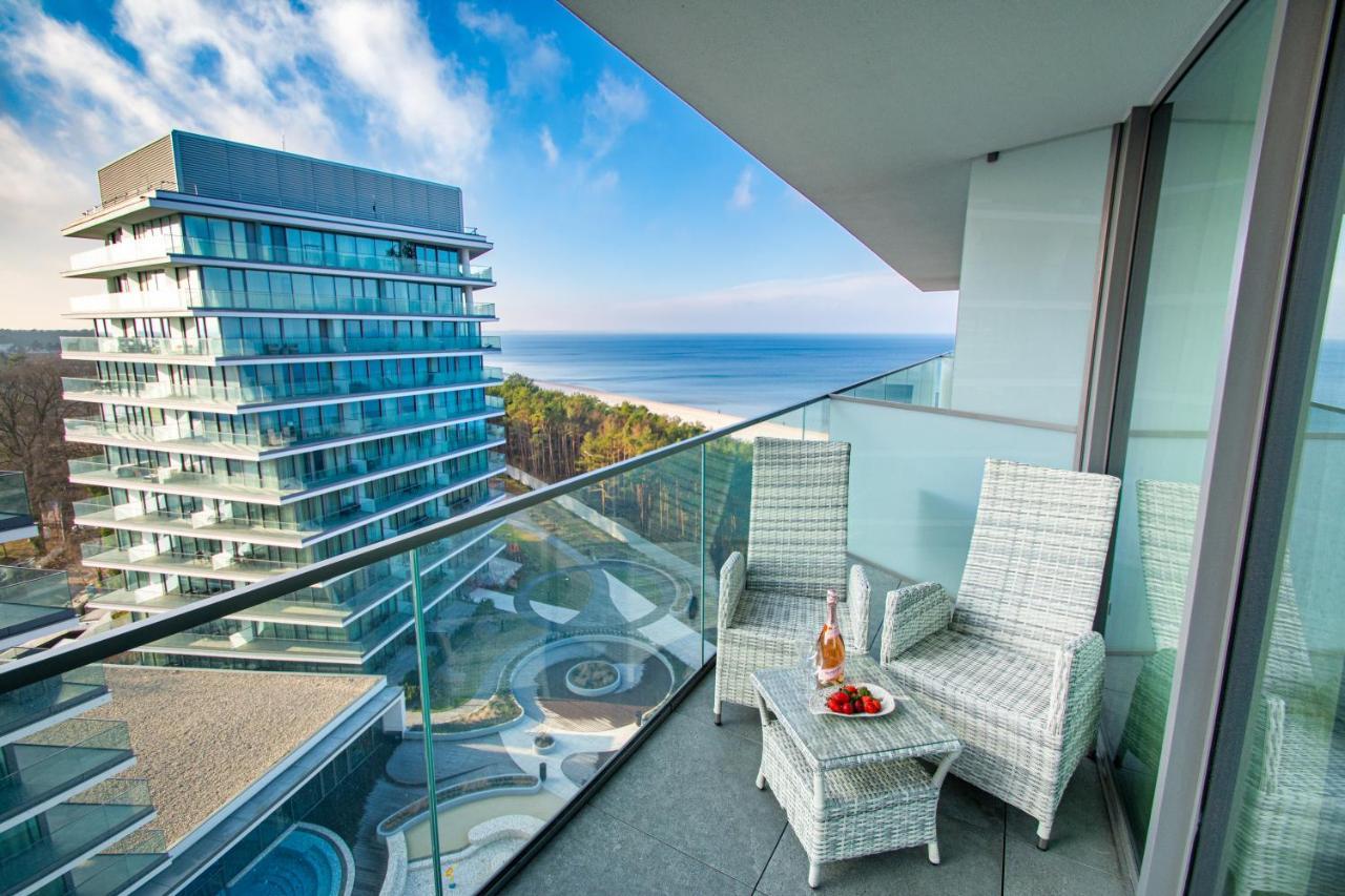Lux Sea Towers - Wellness Spa, Gym & Beach - Seaview By Rent Like Home Misdroy Exterior foto