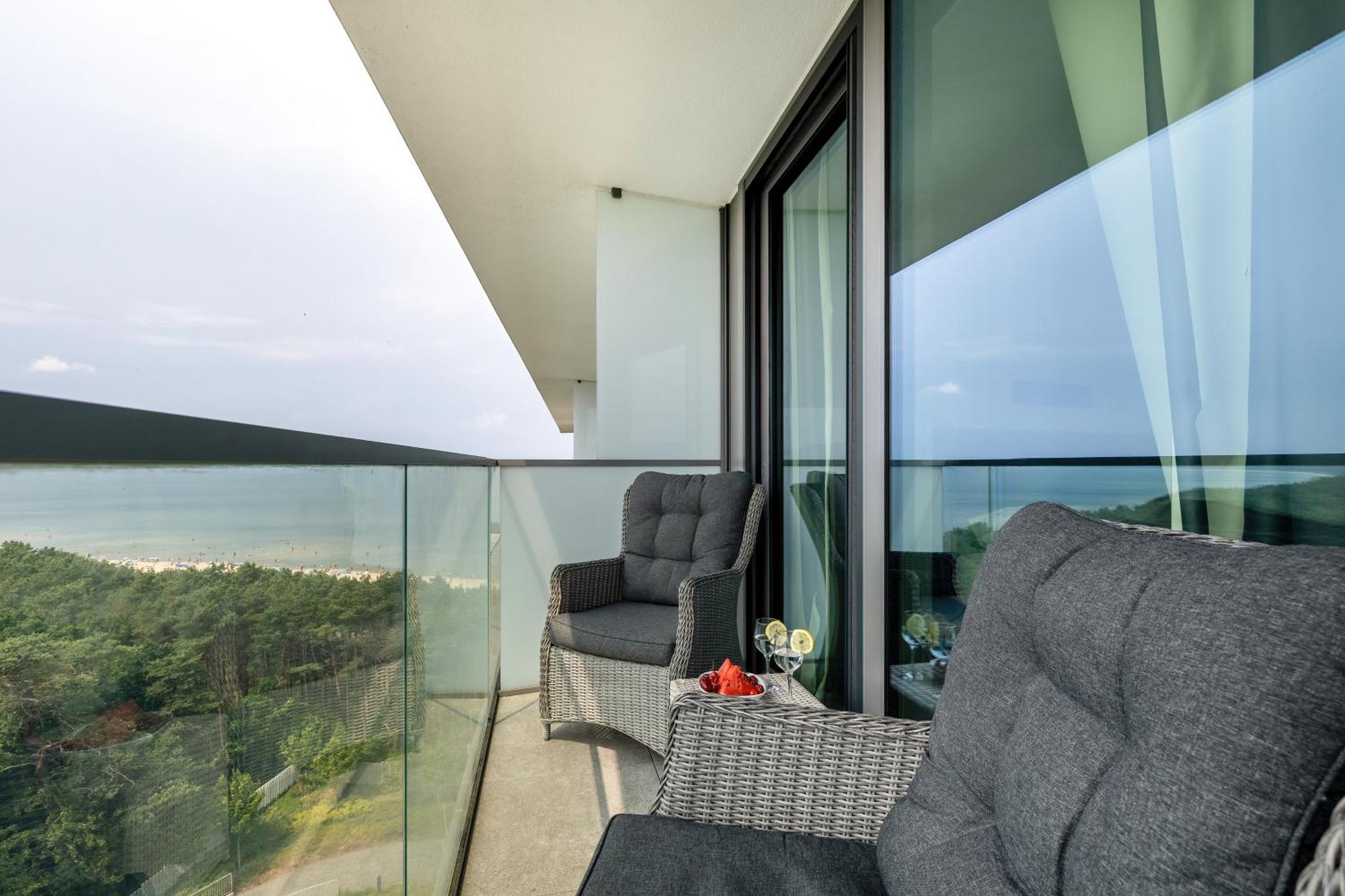 Lux Sea Towers - Wellness Spa, Gym & Beach - Seaview By Rent Like Home Misdroy Exterior foto