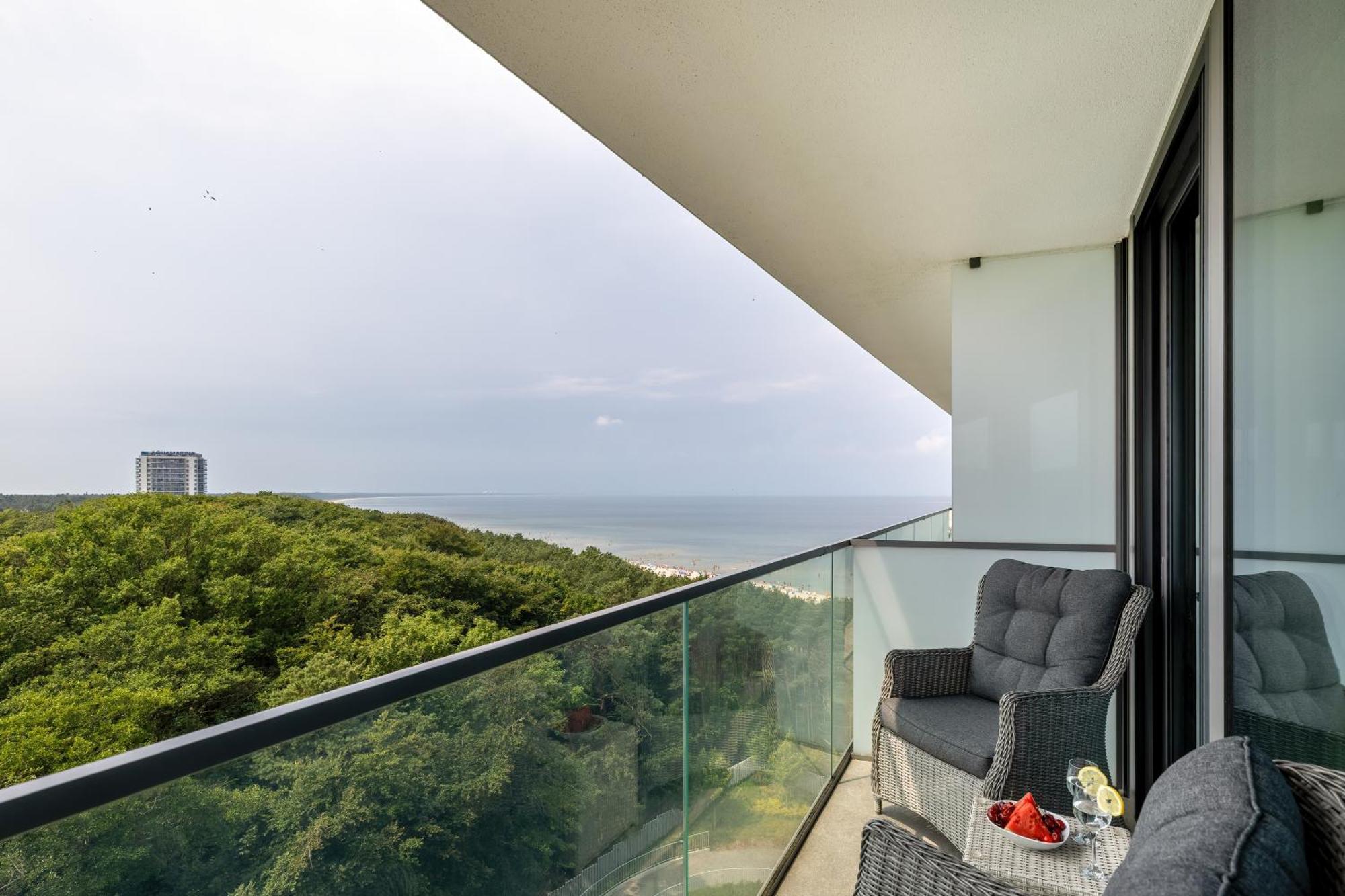 Lux Sea Towers - Wellness Spa, Gym & Beach - Seaview By Rent Like Home Misdroy Exterior foto