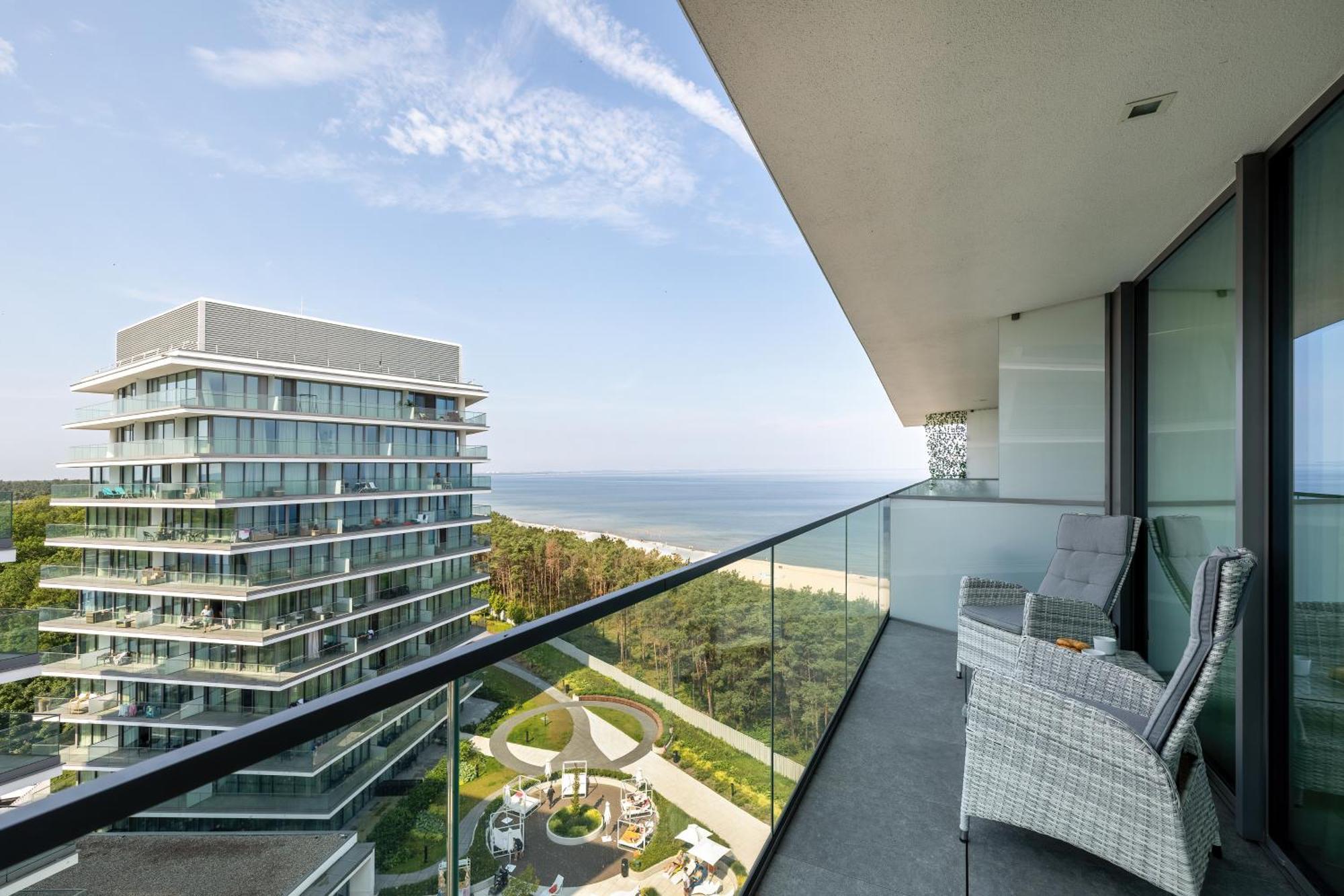 Lux Sea Towers - Wellness Spa, Gym & Beach - Seaview By Rent Like Home Misdroy Exterior foto