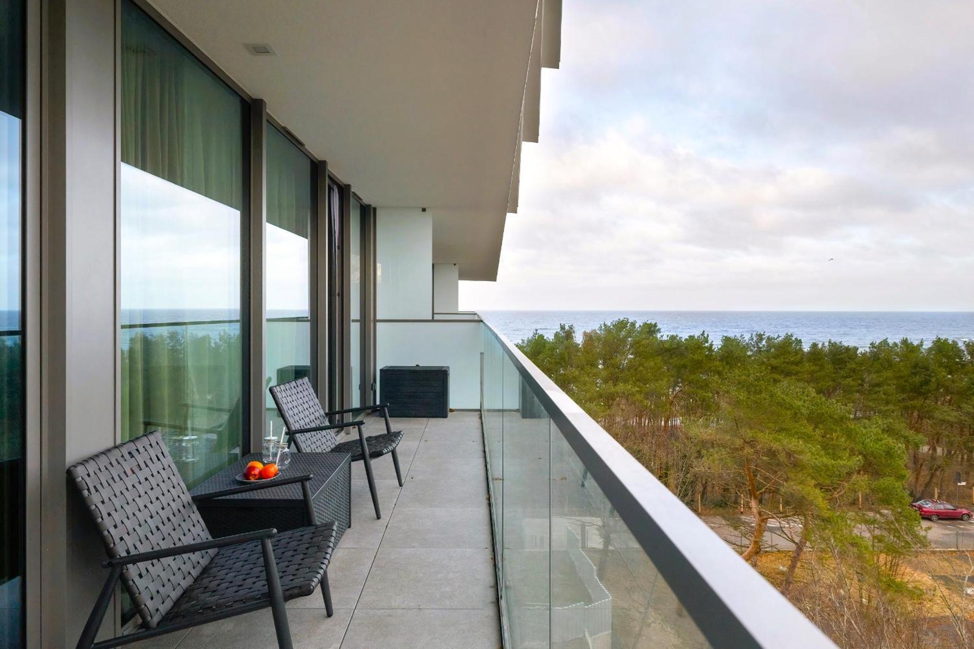 Lux Sea Towers - Wellness Spa, Gym & Beach - Seaview By Rent Like Home Misdroy Exterior foto