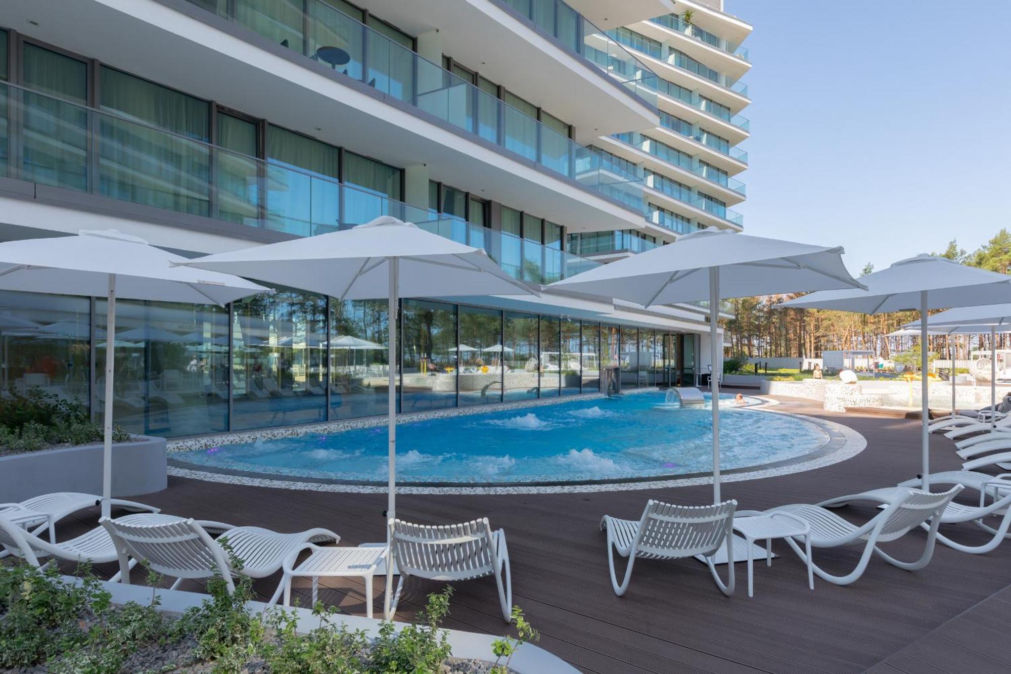 Lux Sea Towers - Wellness Spa, Gym & Beach - Seaview By Rent Like Home Misdroy Exterior foto