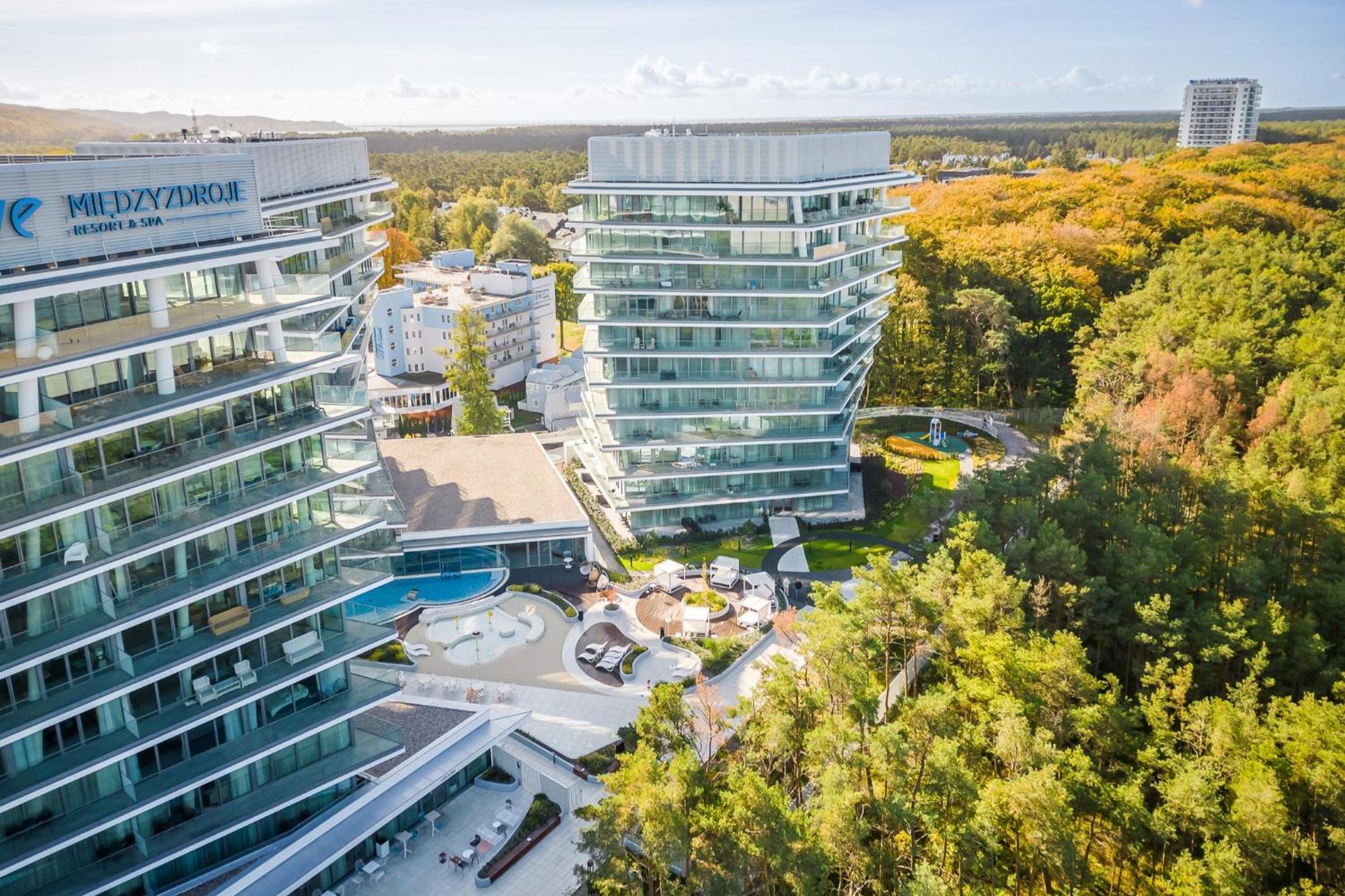 Lux Sea Towers - Wellness Spa, Gym & Beach - Seaview By Rent Like Home Misdroy Exterior foto